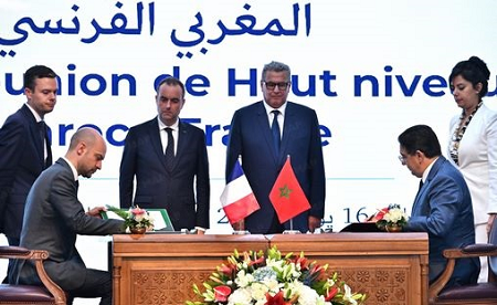 Voici les accords de coopération et de partenariat signés entre le Maroc et la France lors de la 15e RHN