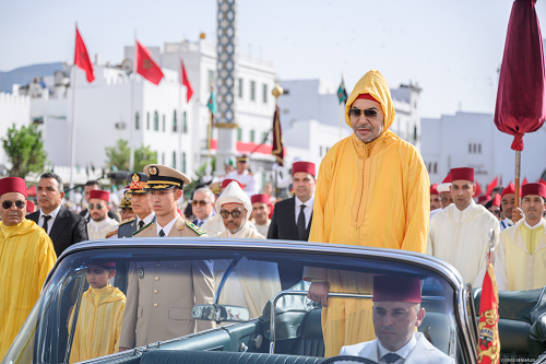 Fête du Trône : SM le Roi, Amir Al-Mouminine, préside à Tétouan la cérémonie d&rsquo;allégeance