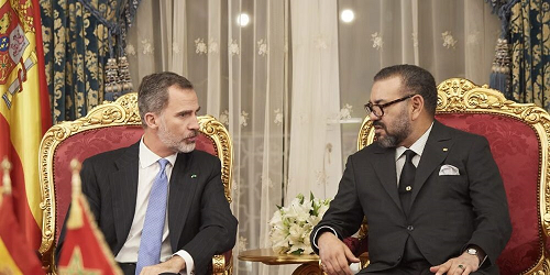Message de condoléances de SM le Roi Mohammed VI à leurs Majestés le Roi Felipe VI d’Espagne et la Reine Letizia à la suite de l’accident ferroviaire à Tolède